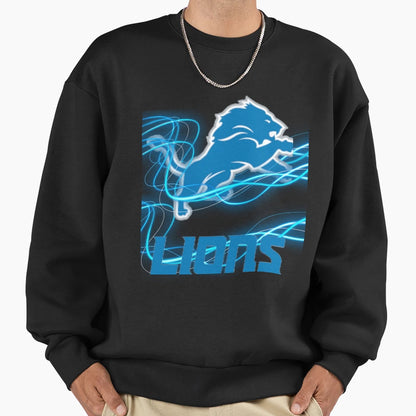 Lions Sweatshirt - Custom Art Print Unisex - T-Shirt, Sweatshirt, Hoodie