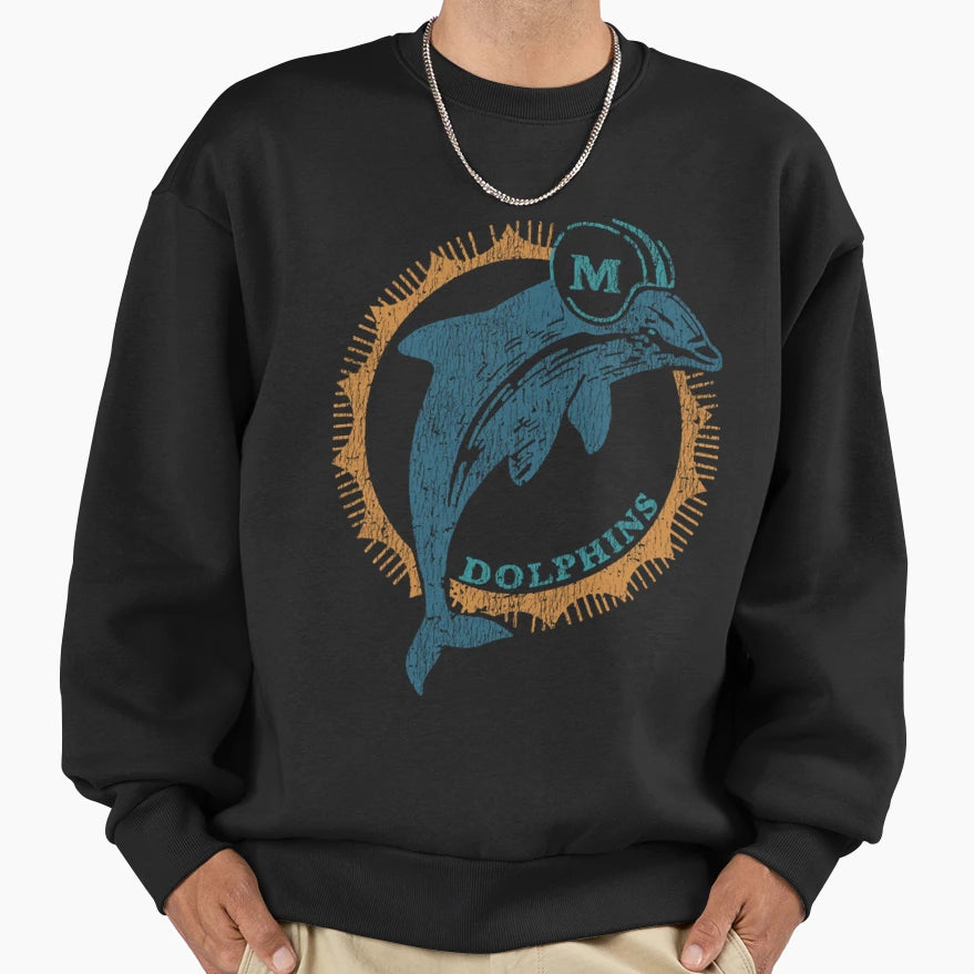 Copy Art Miami Dolphins Sweatshirt - Trendy Graphic Men Women - T-Shirt, Sweatshirt, Hoodie