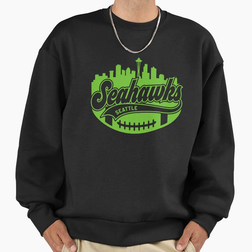 Seahawks Seahawks Football Sweatshirt - Custom Art Print Men Women - T-Shirt, Sweatshirt, Hoodie