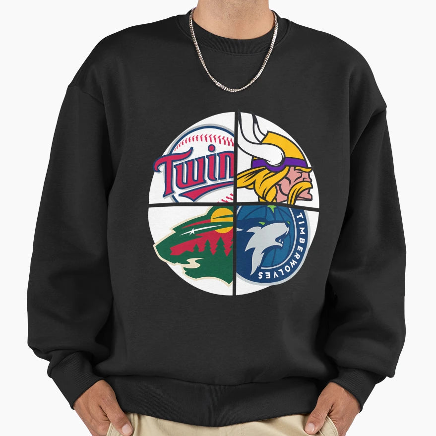 Minnesota Sports Sweatshirt - Fun Novelty Design Men Women - T-Shirt, Sweatshirt, Hoodie