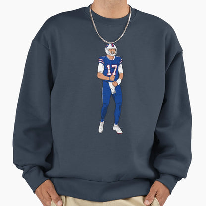 JA Celebrating Buffalo Football Sweatshirt - Casual Everyday Wear Unisex - T-Shirt, Sweatshirt, Hoodie
