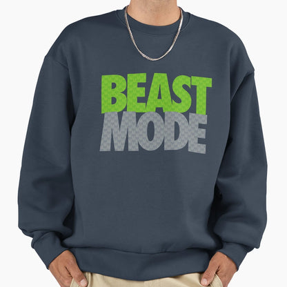 Beast Mode Sweatshirt - Aesthetic Graphic Unisex - T-Shirt, Sweatshirt, Hoodie
