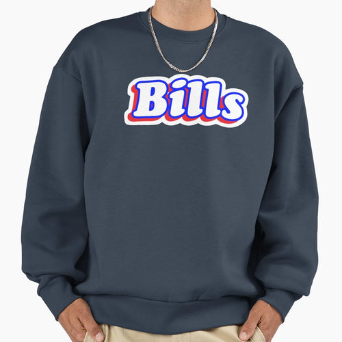 Bills Sweatshirt - Minimalist Print Unisex - T-Shirt, Sweatshirt, Hoodie