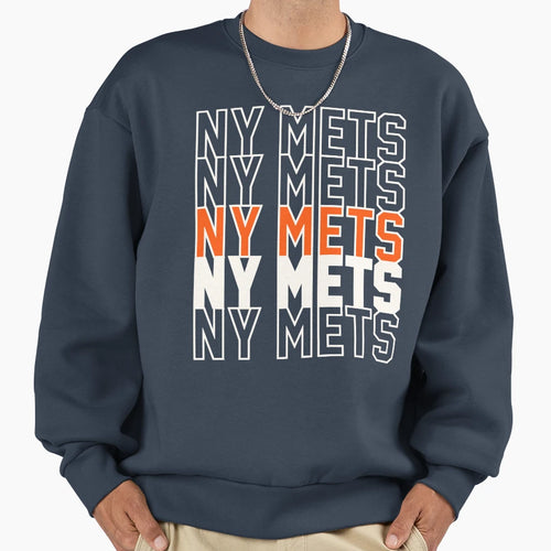 Ny Mets Sweatshirt - Trendy Graphic Unisex - T-Shirt, Sweatshirt, Hoodie