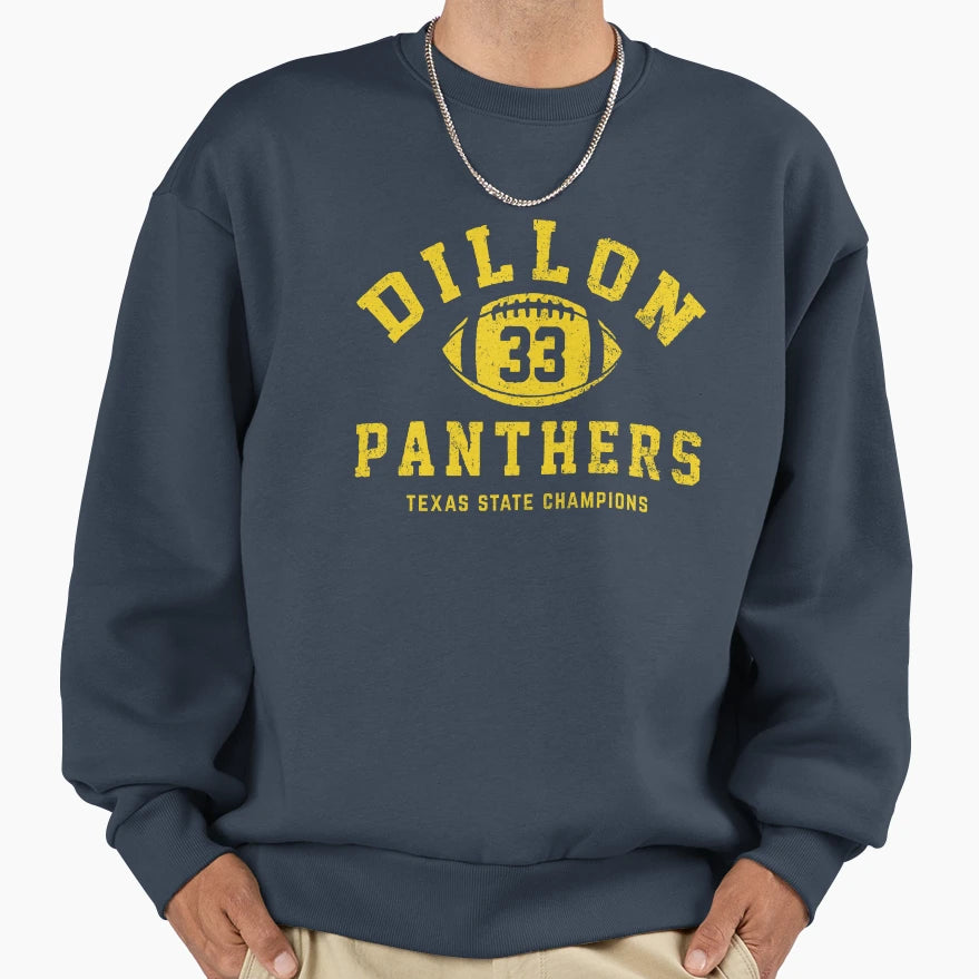 Dillon Panthers Texas State Sweatshirt - Novelty Apparel for Adults - T-Shirt, Sweatshirt, Hoodie