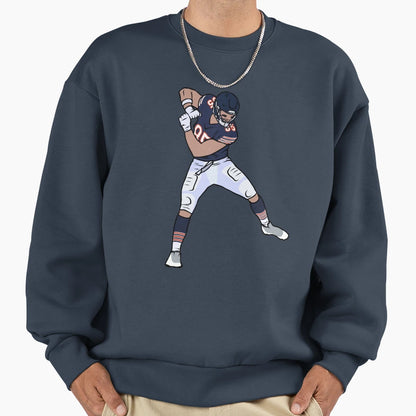 Cole Kmet Home Run Celebration Sweatshirt - Fun Novelty Design Men Women - T-Shirt, Sweatshirt, Hoodie