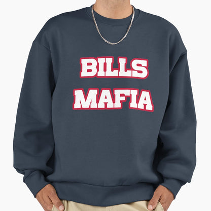 Bills Mafia Sweatshirt - Trendy Graphic Men Women - T-Shirt, Sweatshirt, Hoodie