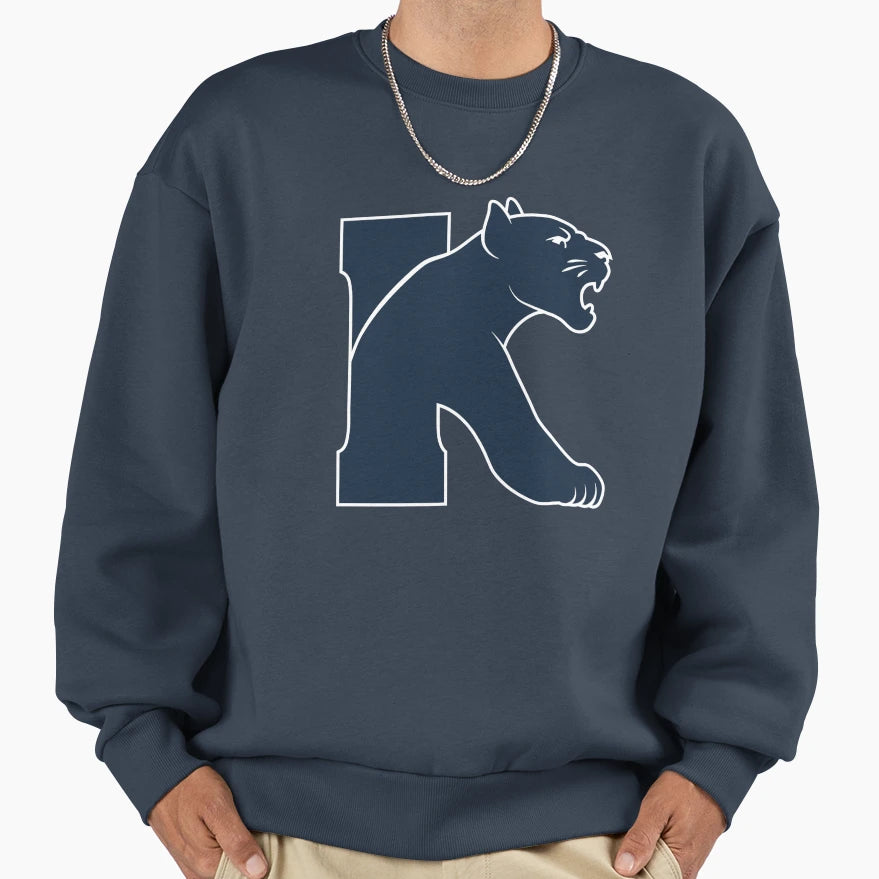 Cougars Union Kean Sweatshirt - Fun Novelty Design for Adults - T-Shirt, Sweatshirt, Hoodie
