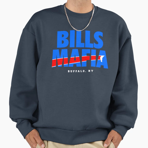 Buffalo Bills Billieve Sweatshirt - Minimalist Print for Adults - T-Shirt, Sweatshirt, Hoodie