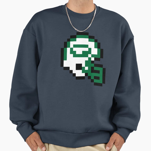 New York Jets 8 Bit Football Sweatshirt - Casual Everyday Wear Men Women - T-Shirt, Sweatshirt, Hoodie