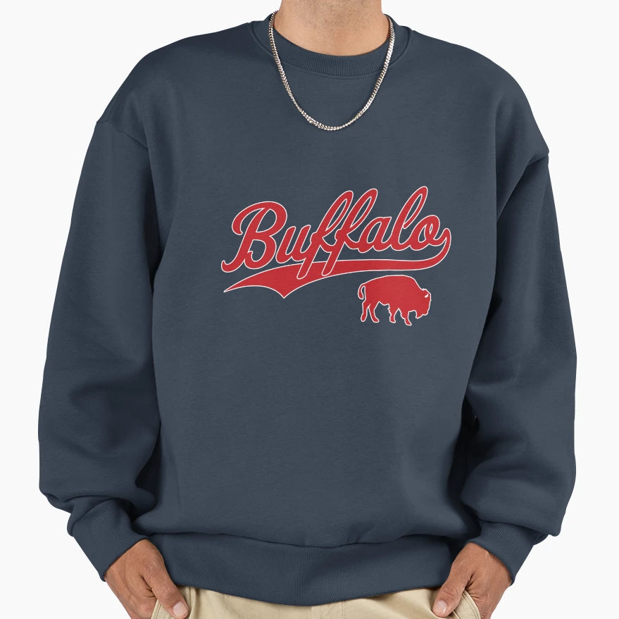 Bills Mafia Ny Buffalo Football Red Sweatshirt - Unique Graphic Men Women - T-Shirt, Sweatshirt, Hoodie