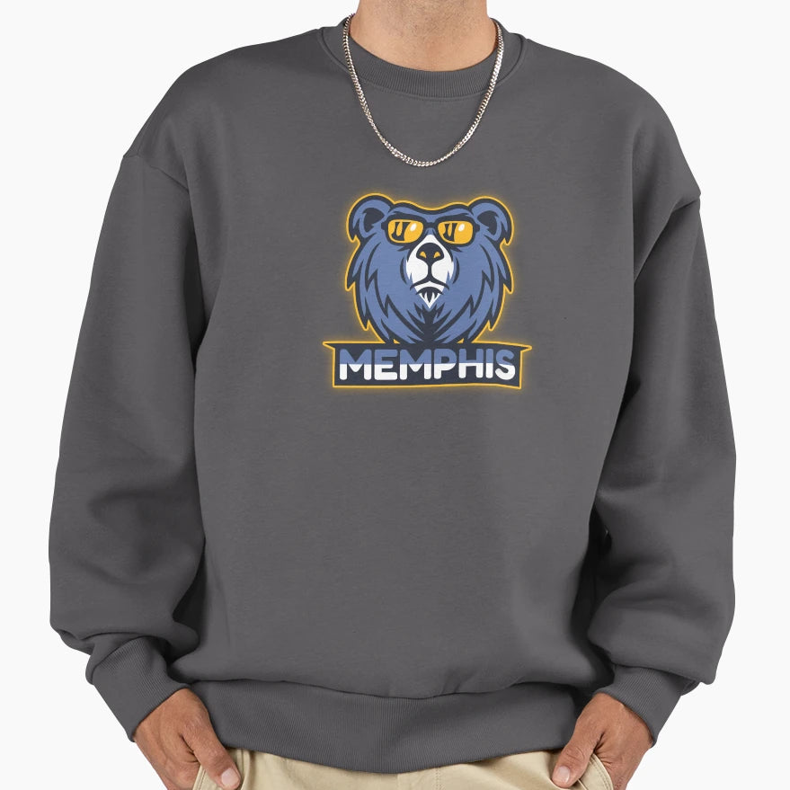 Memphis Grizz Sweatshirt - Novelty Apparel Men Women - T-Shirt, Sweatshirt, Hoodie