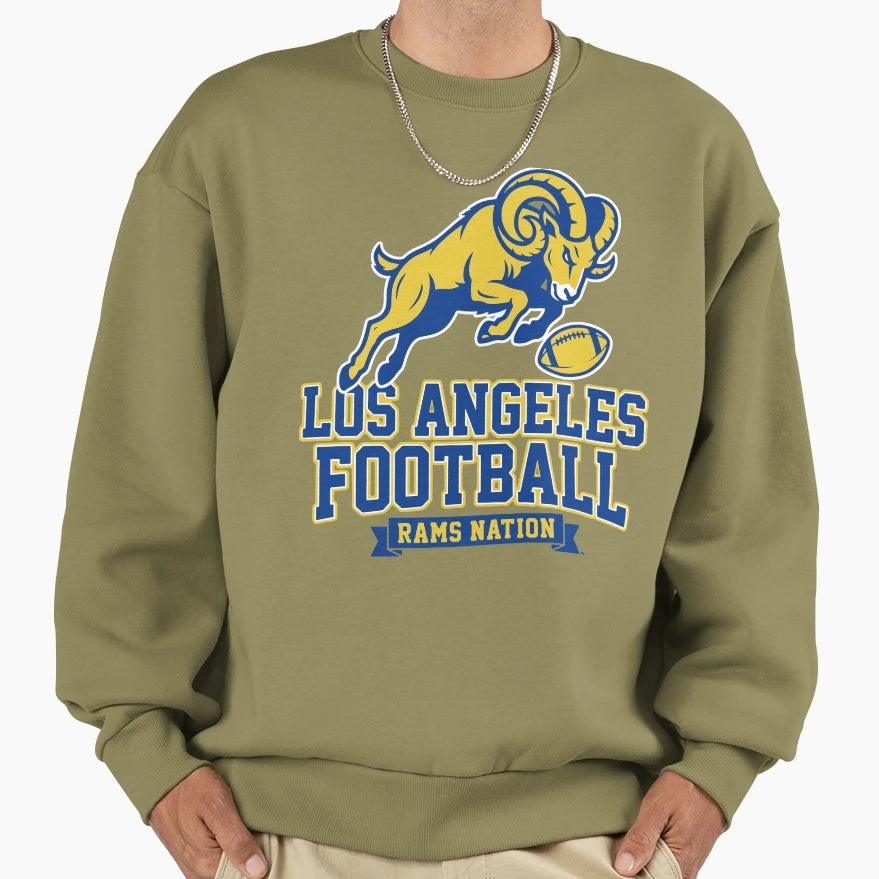 Los Angeles Rams Football Rams Hoodie - Casual Everyday Wear Men Women - T-Shirt, Sweatshirt, Hoodie