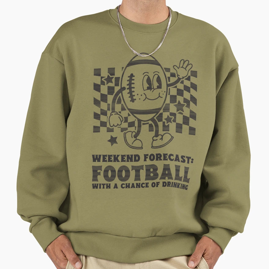 Football Nfl Sweatshirt - Minimalist Print for Adults - T-Shirt, Sweatshirt, Hoodie