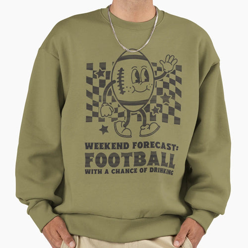 Football Nfl Sweatshirt - Minimalist Print for Adults - T-Shirt, Sweatshirt, Hoodie