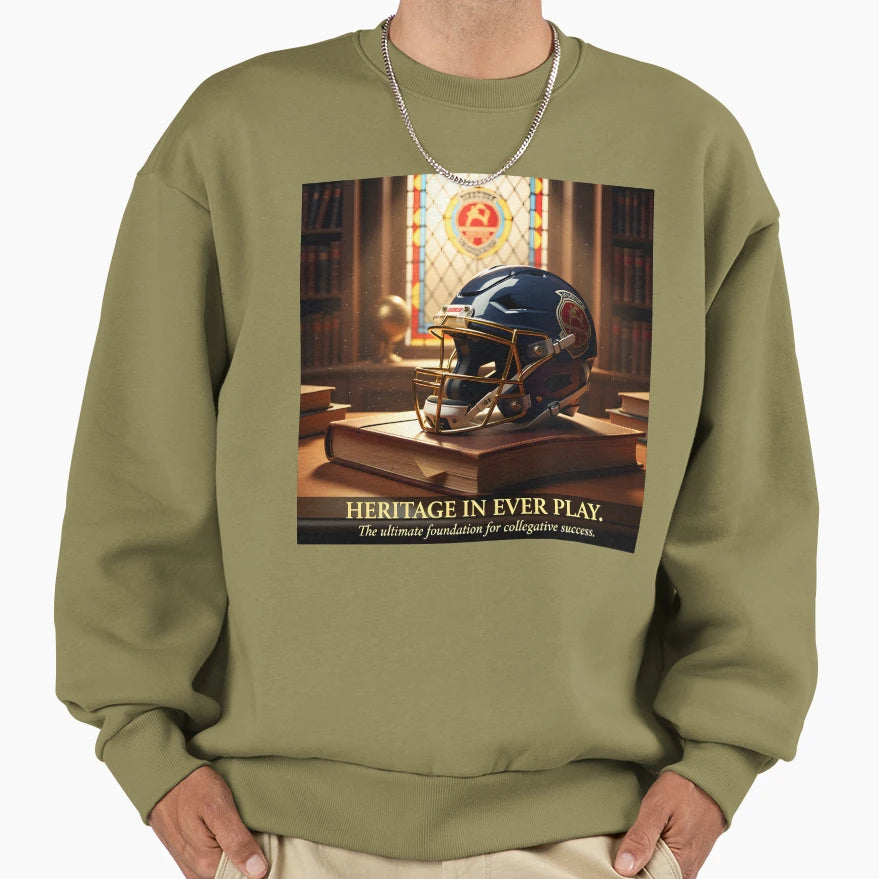 Ivy League Sports Prep Elite Lacrosse Sweatshirt - Graphic Print Unisex - T-Shirt, Sweatshirt, Hoodie