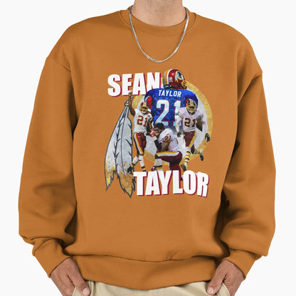 Nfl Sean Taylor Washington Hoodie - Casual Everyday Wear for Adults - T-Shirt, Sweatshirt, Hoodie