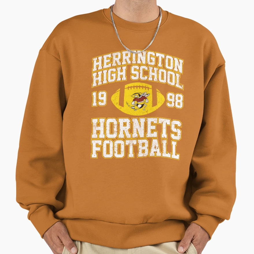 Herrington Hornets Football Faculty Sweatshirt - Novelty Apparel Men Women - T-Shirt, Sweatshirt, Hoodie
