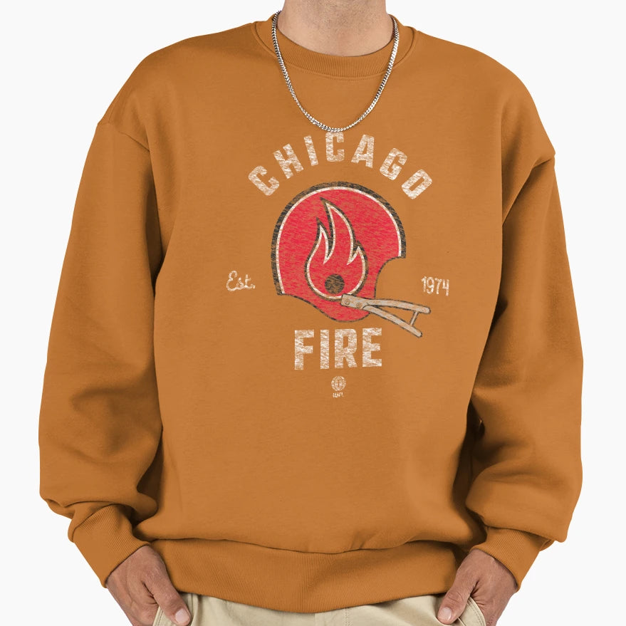 Defunct Series Chacago Fire Sweatshirt - Graphic Print Men Women - T-Shirt, Sweatshirt, Hoodie