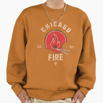 Defunct Series Chacago Fire Sweatshirt - Graphic Print Men Women - T-Shirt, Sweatshirt, Hoodie