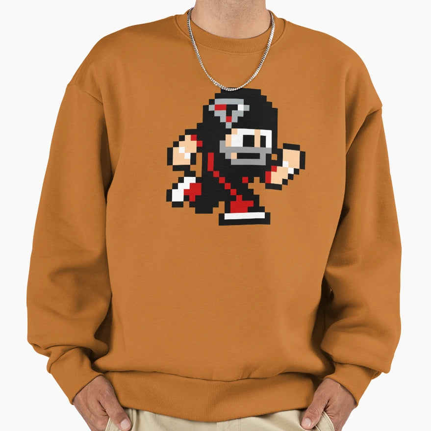 Atlanta Falcons Tecmo Super Bowl Sweatshirt - Minimalist Print Men Women - T-Shirt, Sweatshirt, Hoodie