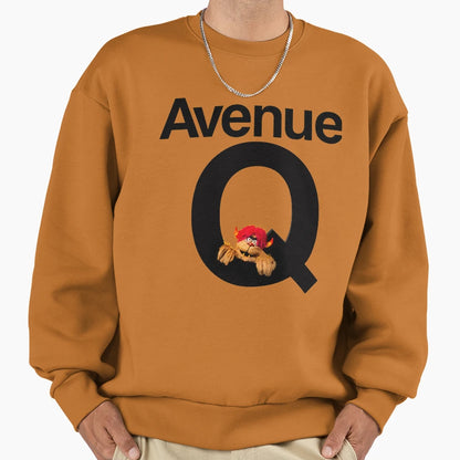 Avenue Q Musical Theater Broadway Sweatshirt - Custom Art Print Men Women - T-Shirt, Sweatshirt, Hoodie
