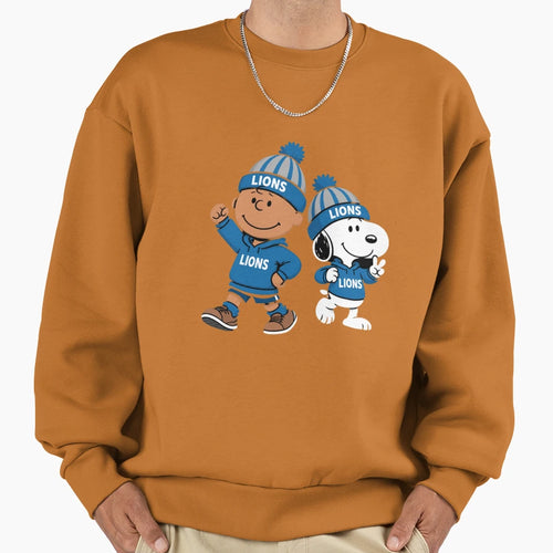 Detroit Lions Nostalgia Sweatshirt - Casual Everyday Wear for Adults - T-Shirt, Sweatshirt, Hoodie