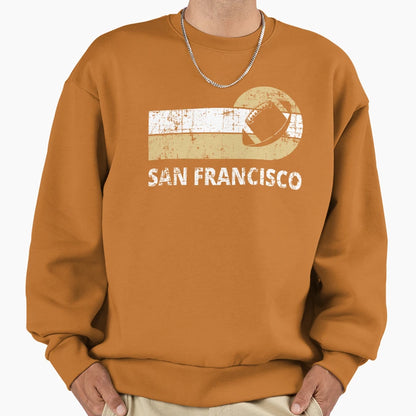 San Francisco Football Team Ii Sweatshirt - Aesthetic Graphic for Adults - T-Shirt, Sweatshirt, Hoodie