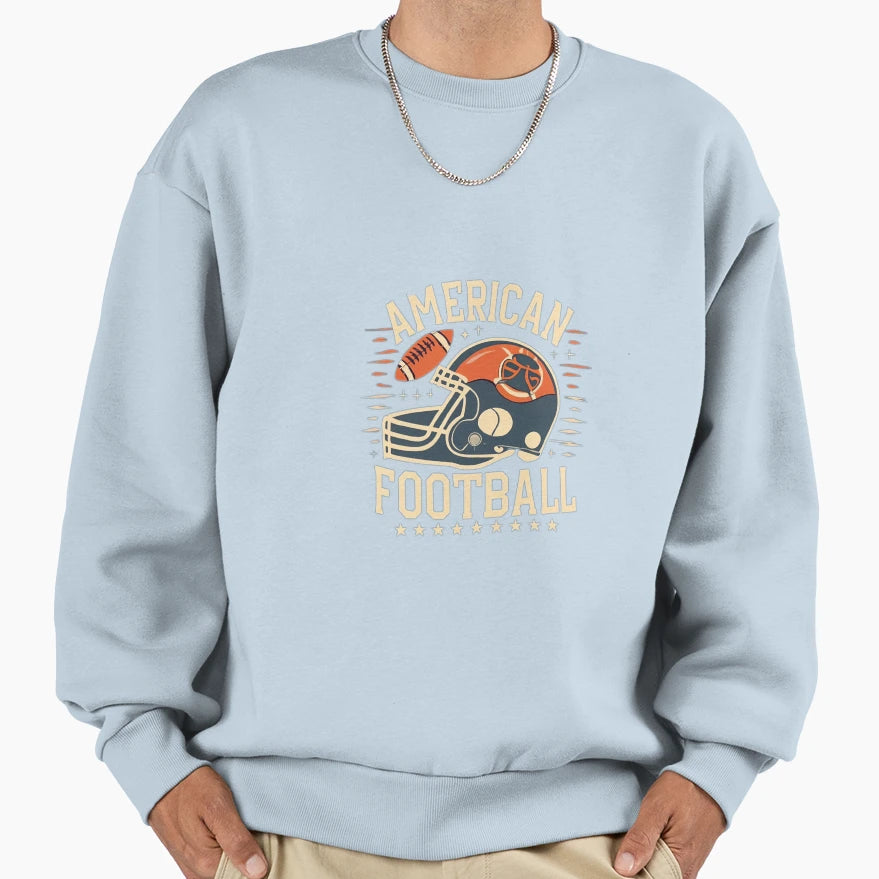 American Football Sweatshirt - Novelty Apparel for Adults - T-Shirt, Sweatshirt, Hoodie