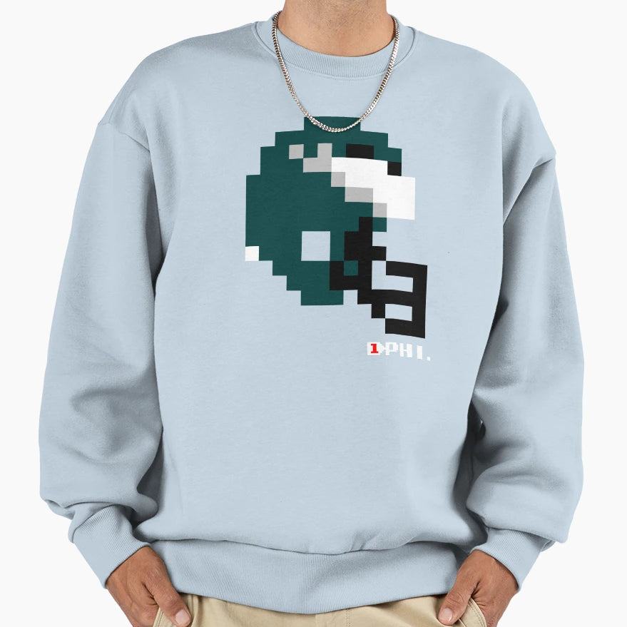 Phl Current Helmet Tecmo Bowl T-Shirt - Casual Everyday Wear Men Women - T-Shirt, Sweatshirt, Hoodie