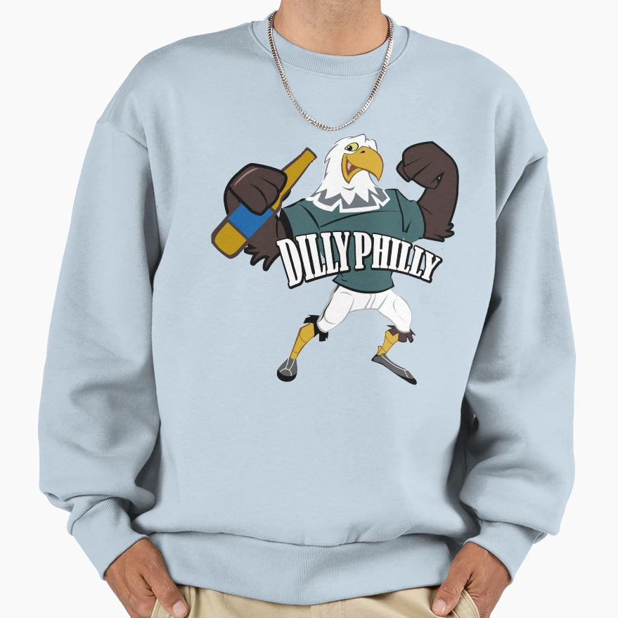 Dilly Philly Sweatshirt - Fun Novelty Design Unisex - T-Shirt, Sweatshirt, Hoodie