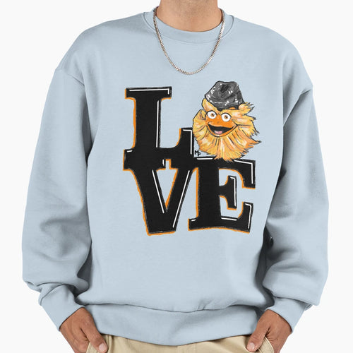 Love Gritty Sweatshirt - Trendy Graphic for Adults - T-Shirt, Sweatshirt, Hoodie