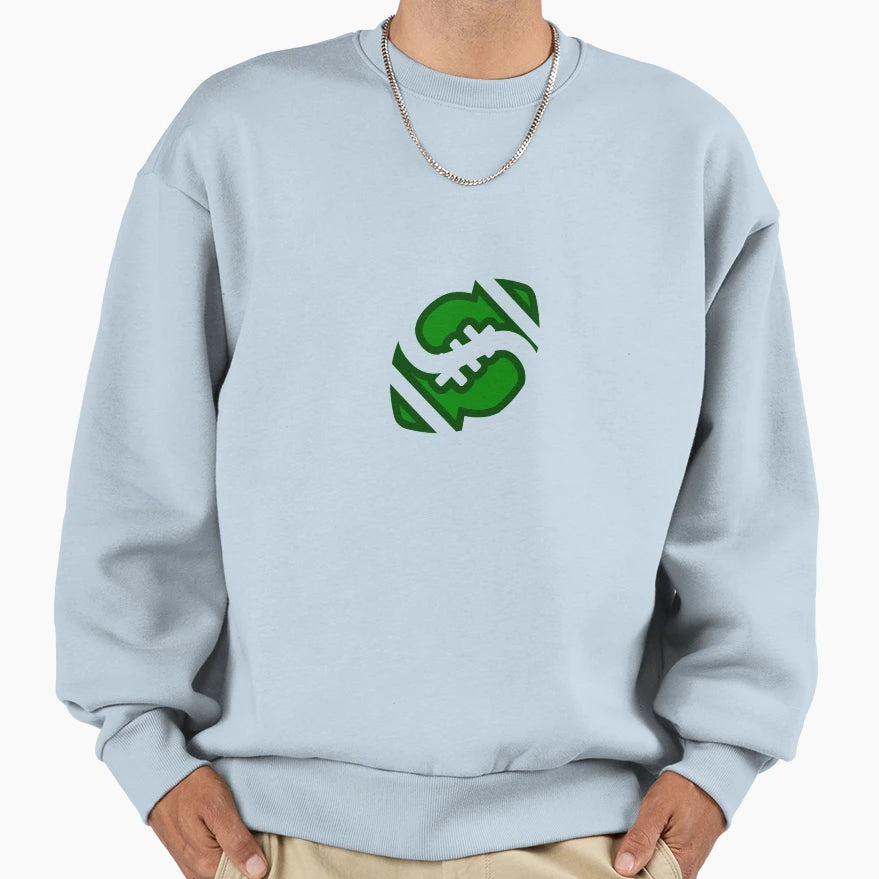 Saskatchewan Roughriders Sweatshirt - Custom Art Print Unisex - T-Shirt, Sweatshirt, Hoodie