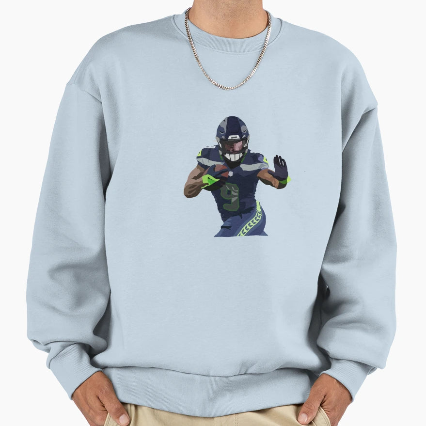 Kenneth Walker Iii Sweatshirt - Casual Everyday Wear for Adults - T-Shirt, Sweatshirt, Hoodie
