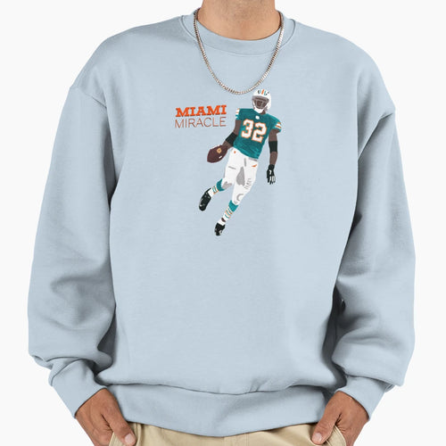 Miami Miracle Art Sweatshirt - Streetwear Style for Adults - T-Shirt, Sweatshirt, Hoodie