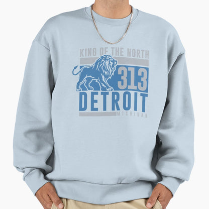313 Lions Sweatshirt - Minimalist Print Men Women - T-Shirt, Sweatshirt, Hoodie