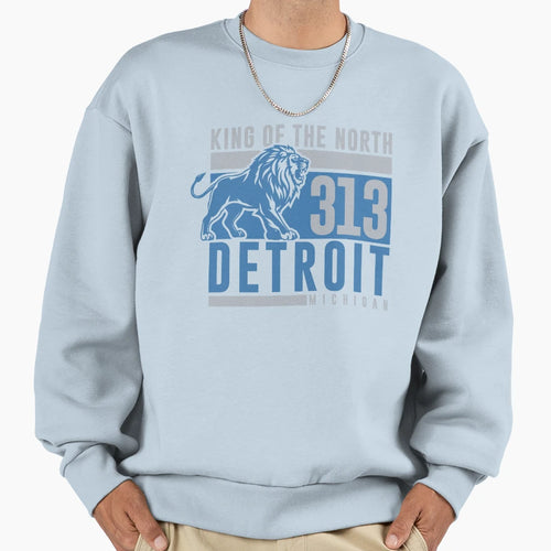 313 Lions Sweatshirt - Minimalist Print Men Women - T-Shirt, Sweatshirt, Hoodie