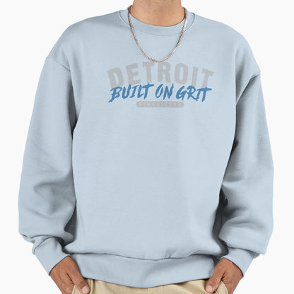 Detroit Built Grit Sweatshirt - Aesthetic Graphic for Adults - T-Shirt, Sweatshirt, Hoodie
