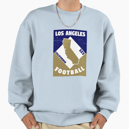 Los Angeles R Football Sweatshirt - Custom Art Print Men Women - T-Shirt, Sweatshirt, Hoodie