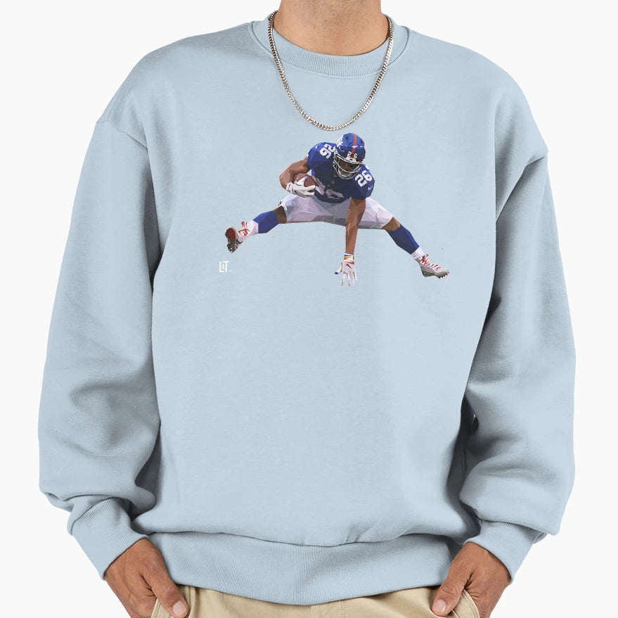 Football Player Hurdle Sweatshirt - Trendy Graphic Men Women - T-Shirt, Sweatshirt, Hoodie