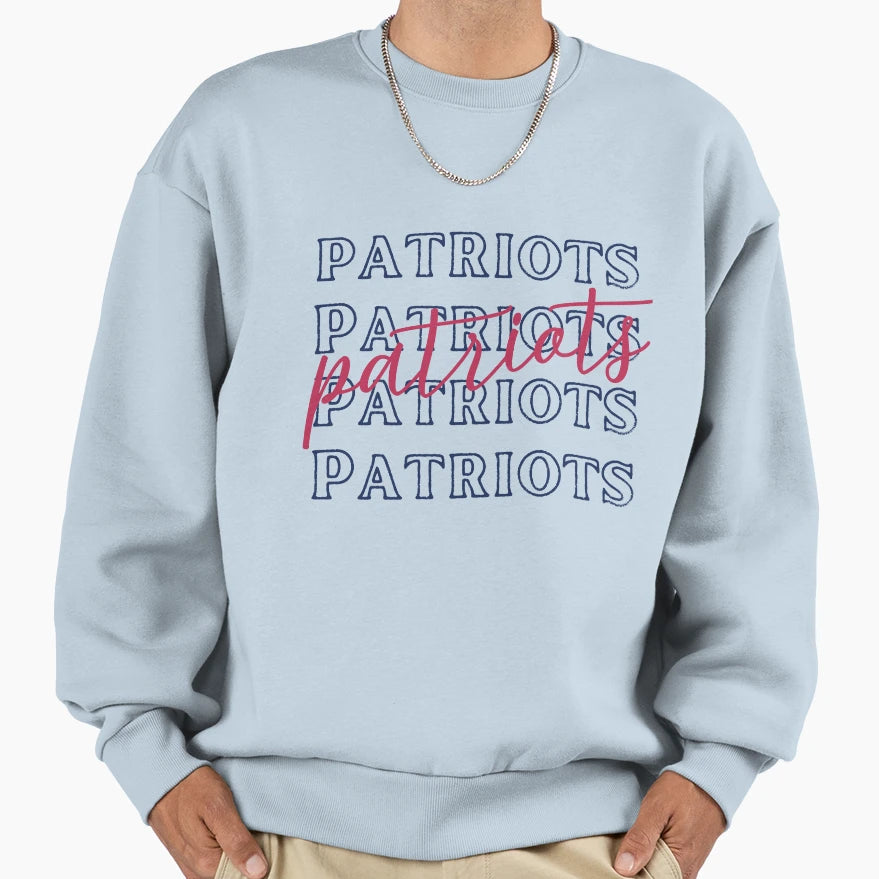 Patriots Sweatshirt - Novelty Apparel Men Women - T-Shirt, Sweatshirt, Hoodie