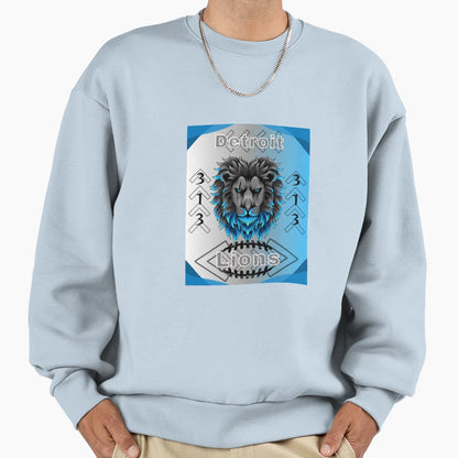 Detroit Lions Sweatshirt - Aesthetic Graphic Unisex - T-Shirt, Sweatshirt, Hoodie