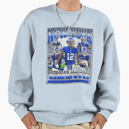 New York G Football Bootleg Sweatshirt - Trendy Graphic Unisex - T-Shirt, Sweatshirt, Hoodie