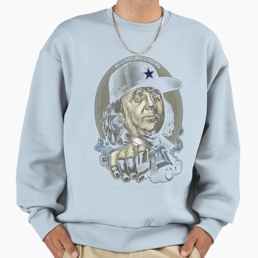 Gangsta Franklin Sweatshirt - Aesthetic Graphic Men Women - T-Shirt, Sweatshirt, Hoodie