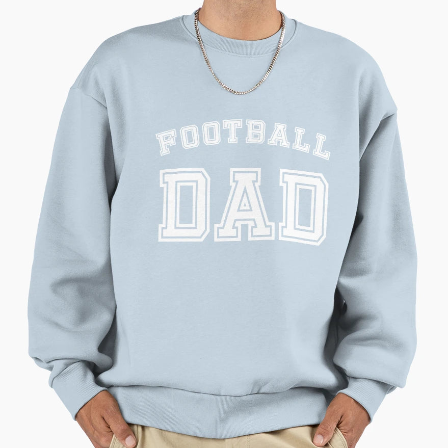 Football Dad Gift Proud Father T-Shirt - Fun Novelty Design Men Women - T-Shirt, Sweatshirt, Hoodie