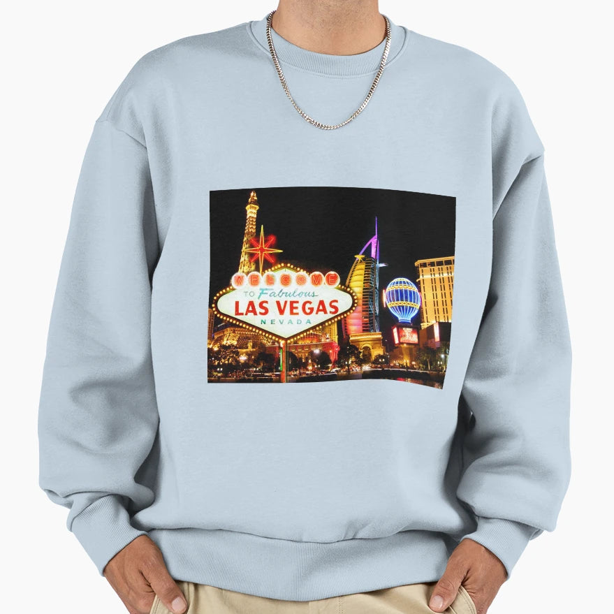 Las Vegas Sweatshirt - Casual Everyday Wear for Adults - T-Shirt, Sweatshirt, Hoodie