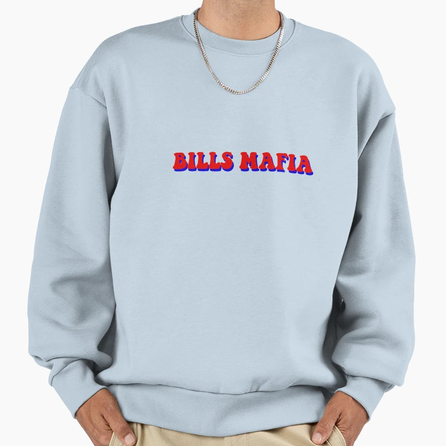 Bills Mafia Sweatshirt - Unique Graphic Unisex - T-Shirt, Sweatshirt, Hoodie