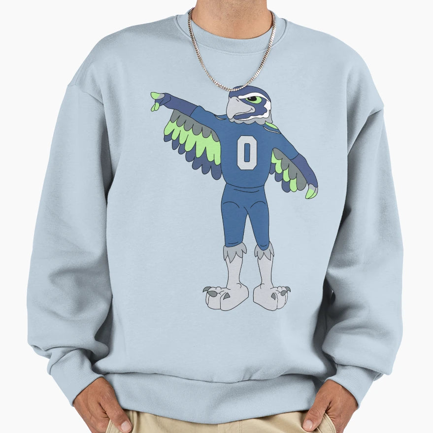 Seattle Blitz Mascot Sweatshirt - Streetwear Style for Adults - T-Shirt, Sweatshirt, Hoodie