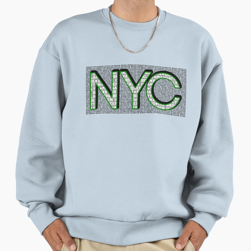Five Boroughs Nyc Sweatshirt - Streetwear Style Unisex - T-Shirt, Sweatshirt, Hoodie