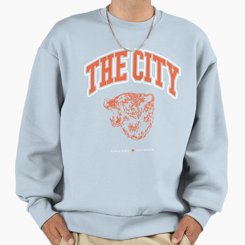 Windy City Football Sweatshirt - Aesthetic Graphic for Adults - T-Shirt, Sweatshirt, Hoodie